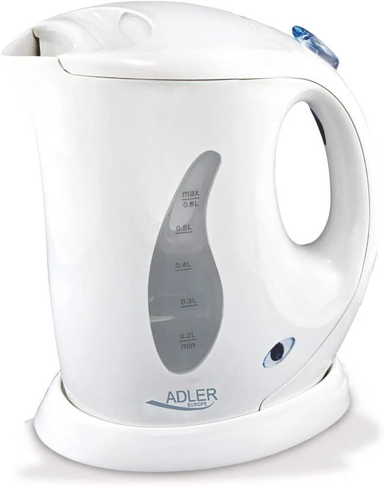 Adler - Bollitore da viaggio, 0,6 l, 760 W