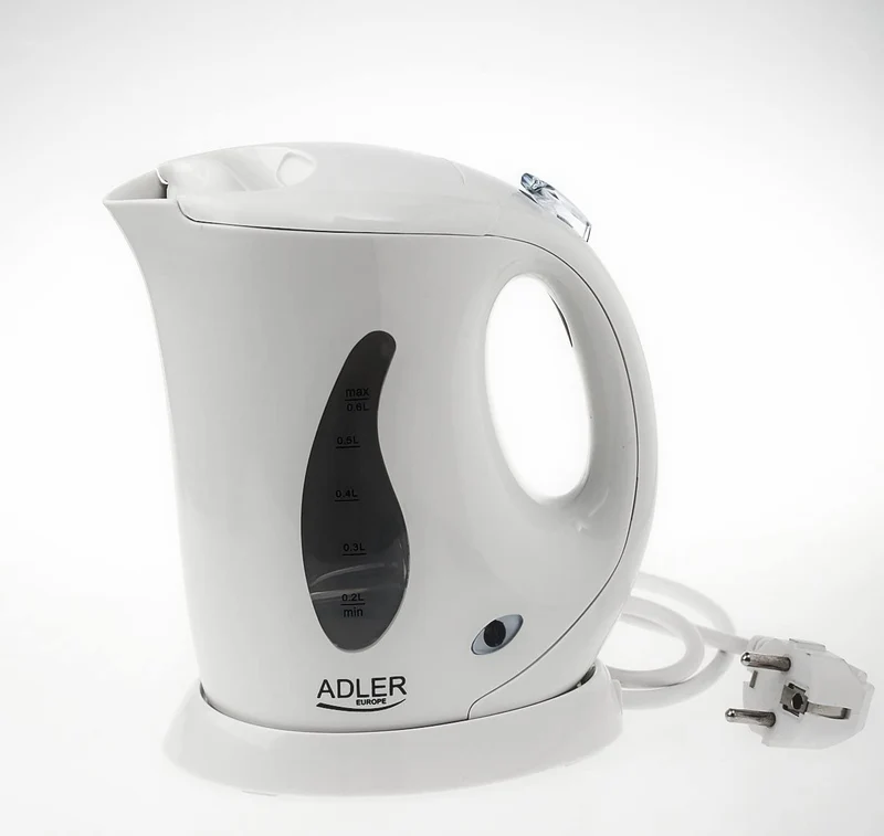 Adler - Bollitore da viaggio, 0,6 l, 760 W