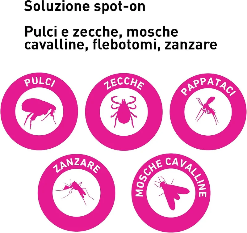 Frontline Triact, 3 Pipette, Cane L (20 - 40 Kg), Antiparassitario per Cani e Cuccioli di Lunga Durata, Protegge il Cane da Pulci, Zecche, Zanzare, Pappataci e Leishmaniosi, Antipulci 3 Pipette
