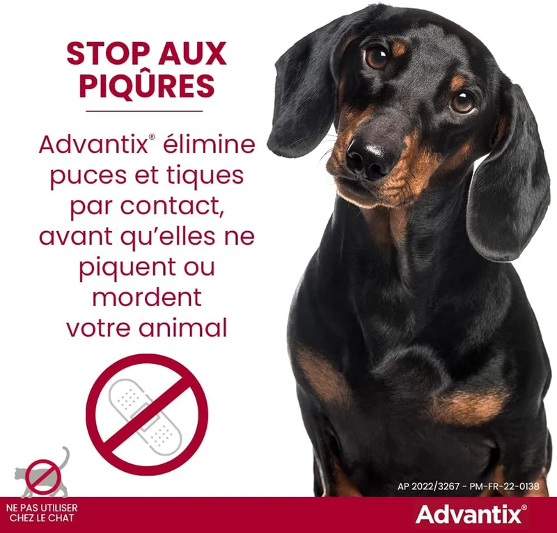 Advantix Spot-on per Cani dai 10Kg ai 25Kg - 4 pipette da 2.5ml