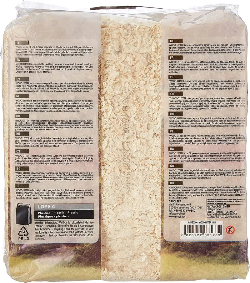 Croci Lettiera Vegetale, 1kg