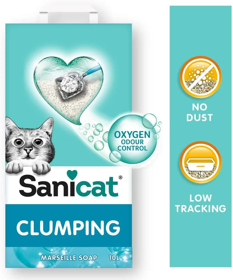 Sanicat Clumping Marseille Soap 10L - Taglia Unica