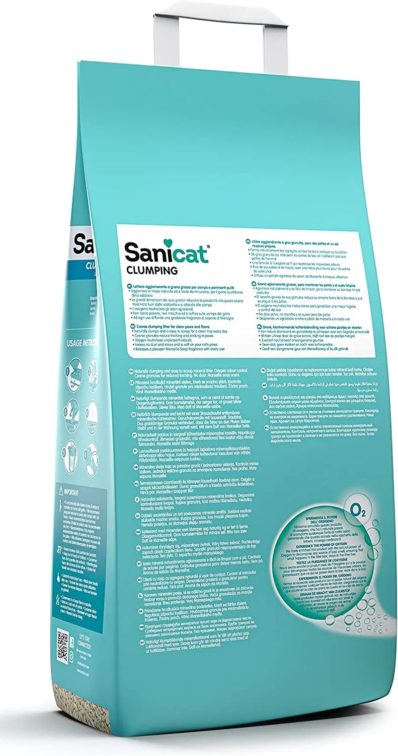 Sanicat Clumping Marseille Soap 10L - Taglia Unica