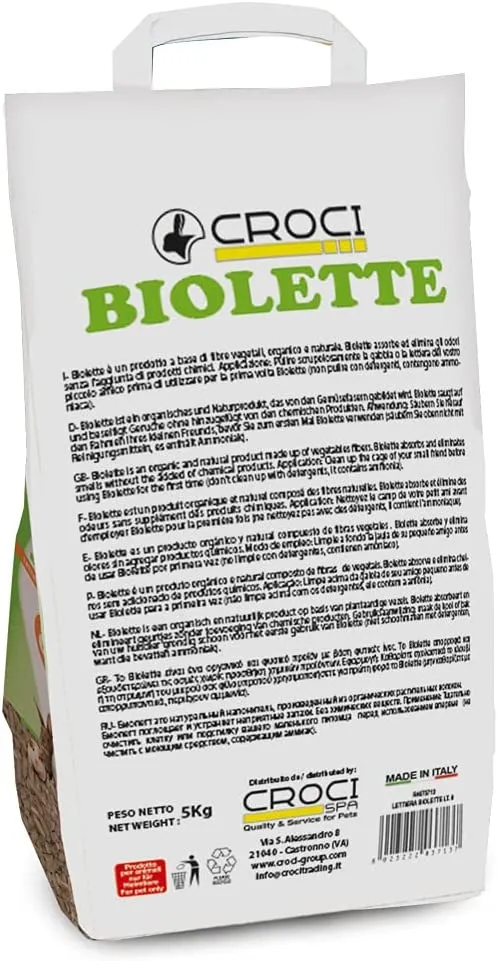 Croci R4075713 - Lettiera Biolette, 8 Litri