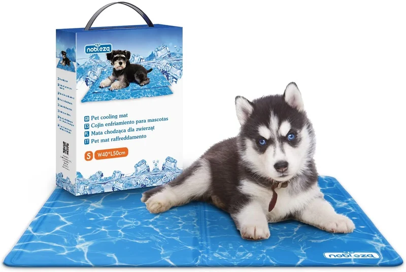 Nobleza - Tappetino Refrigerante in gel per cani, gatti e animali domestici, non tossico. 65 * 50 cm, M