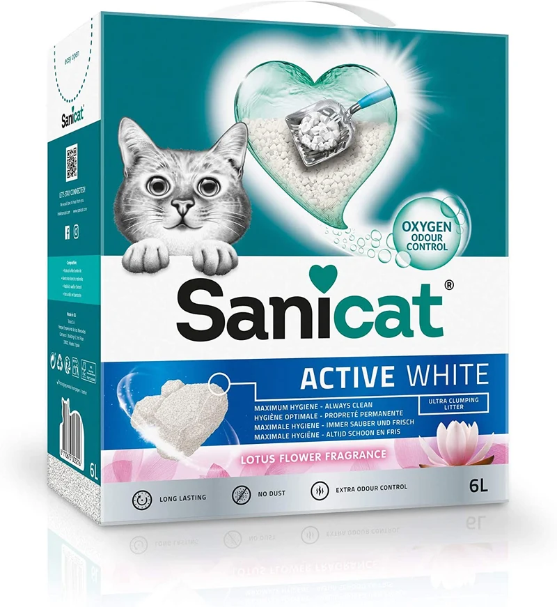 Sanicat Active White Lotus Flower 6L