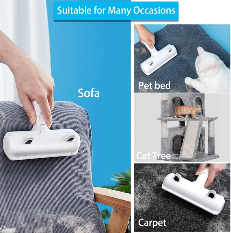 ACE2ACE Togli Peli Animali Rullo Spazzola per Cani e Gatti, Animali Domestici peli Rimozione, Lint Rullo Riutilizzabile Spazzola, Rimuovi la Pelliccia su aree fisse piace Cuccia, Tappeti e Divani