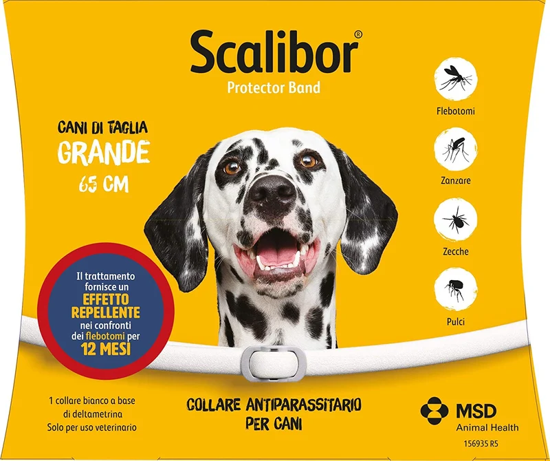 Scalibor Collare Antiparassitario per Cani, 65cm