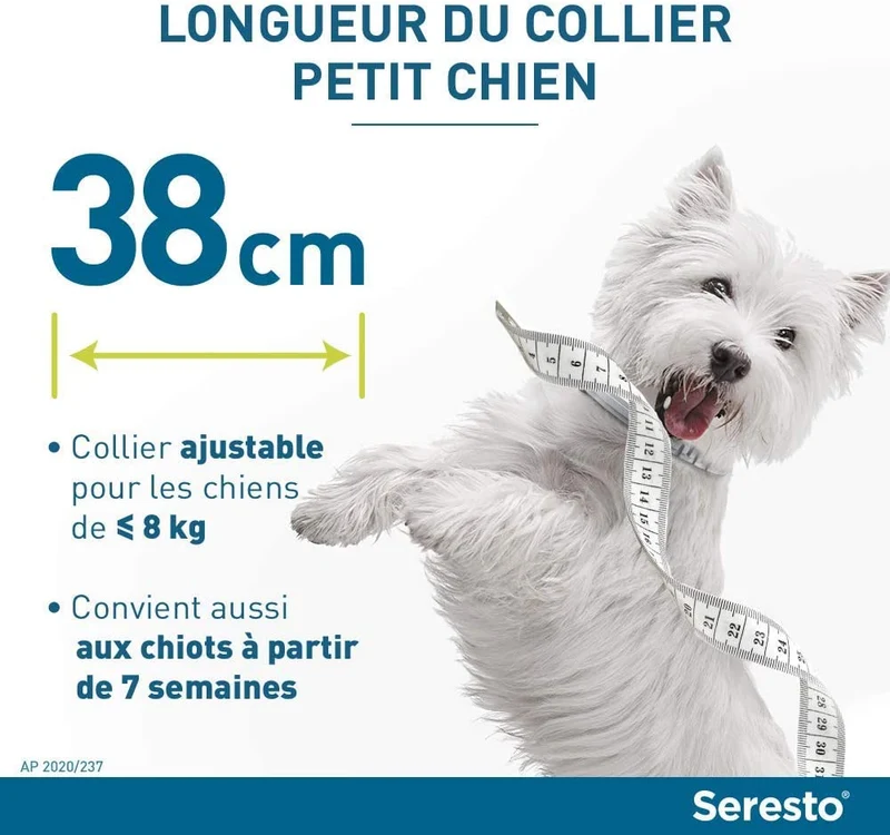 Seresto Collare per Cani fino a 8Kg
