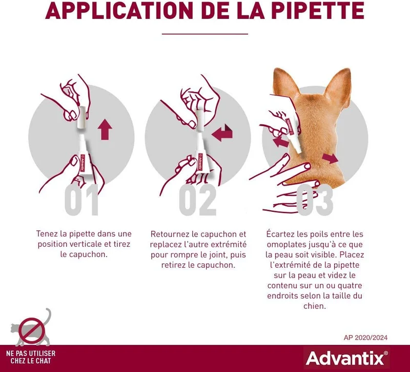 Advantix Spot-on per Cani dai 10Kg ai 25Kg - 4 pipette da 2.5ml
