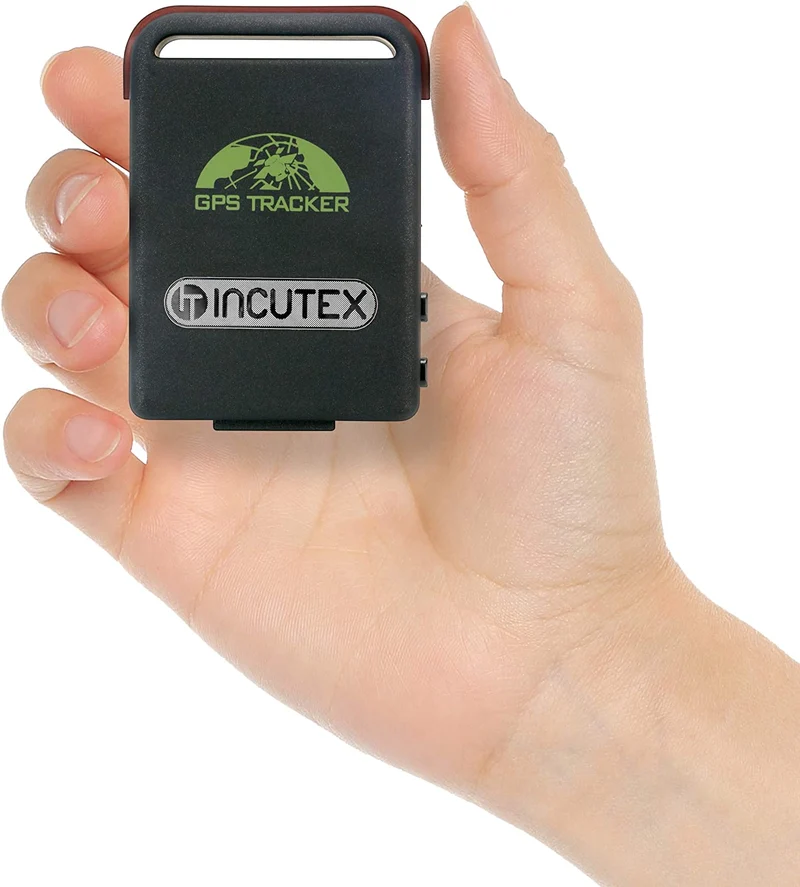 Incutex GPS localizzatore GPS Tracker TK104 inseguitore Spia per Persone e Veicoli – antifurto