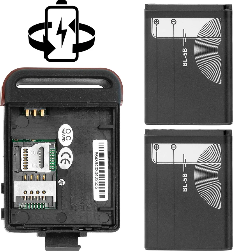 Incutex GPS localizzatore GPS Tracker TK104 inseguitore Spia per Persone e Veicoli – antifurto