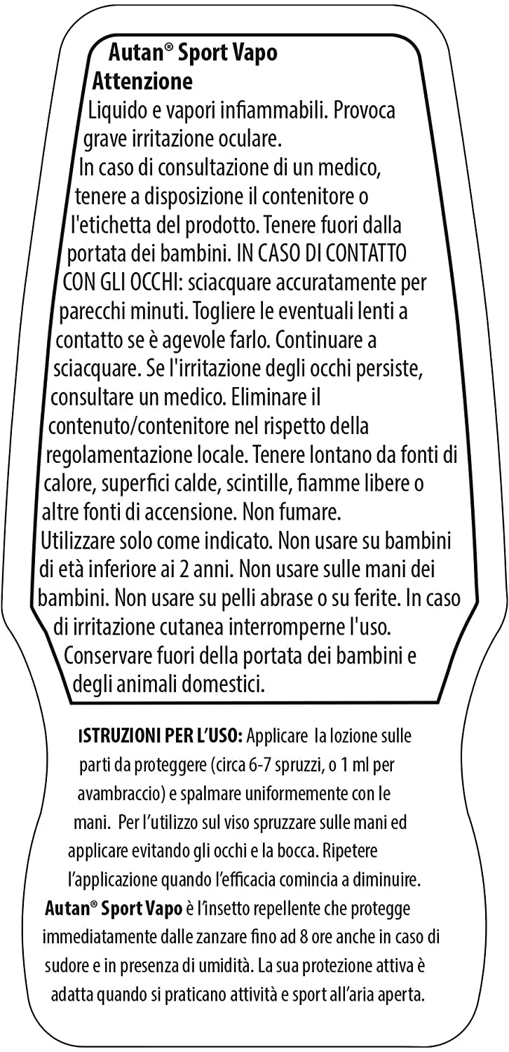 Autan Protezione Attiva Vapo Bipacco, Spray Antizanzare Contro Zanzare Comuni e Tigre, Insetto Repellente, Protezione di Lunga Durata, 2 Confezioni (2 x 100 ml)