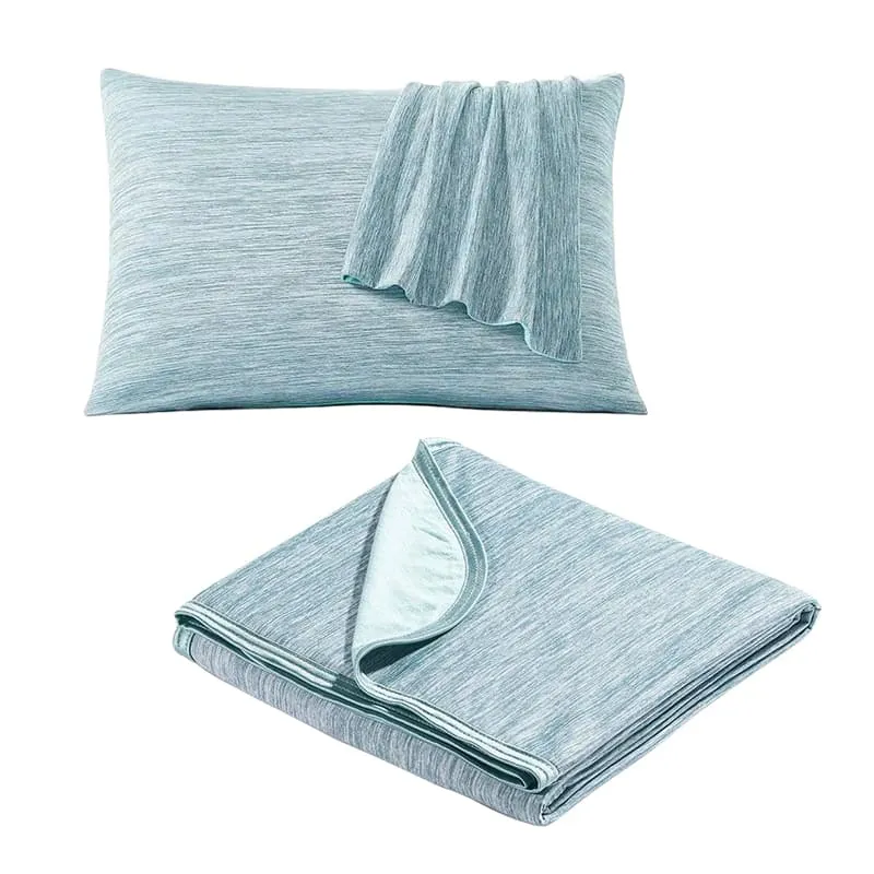 Revolutionary Cooling Blanket ＆Pillowcase Bundle