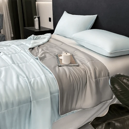 Elegear Double-Faced Two-Hue Ring-Stitched Cooling Comforter