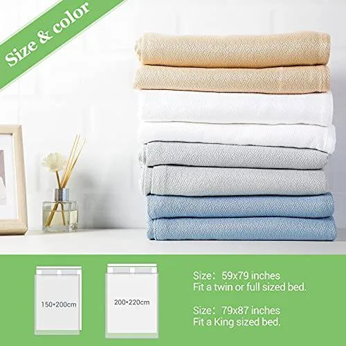 Elegear Arc-chill Q-Max 0.3 Cooling Bamboo Lattice Fiber Blanket