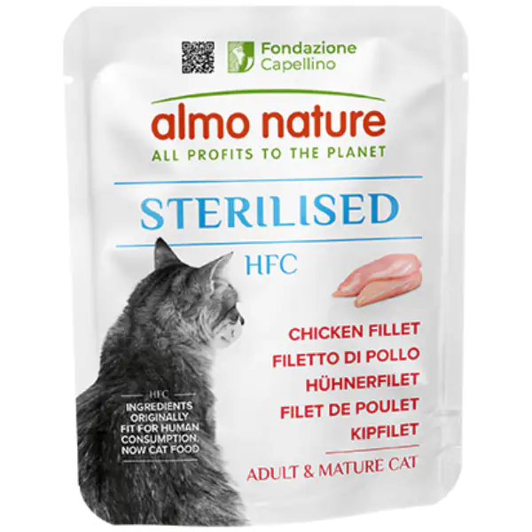Almo Nature HFC Cat Sterilised Monoproteico 50 gr