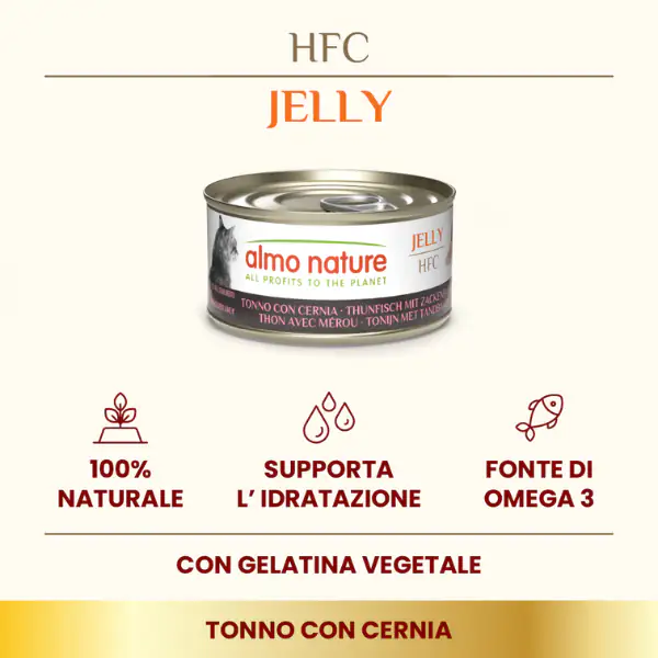Almo Nature HFC Jelly Gluten free Cat 70 gr