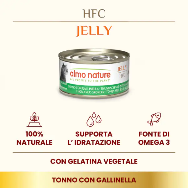 Almo Nature HFC Jelly Gluten free Cat 70 gr