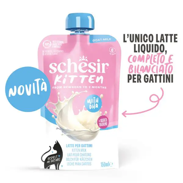 Schesir Kitten Milk latte di capra da bere Grain Free
