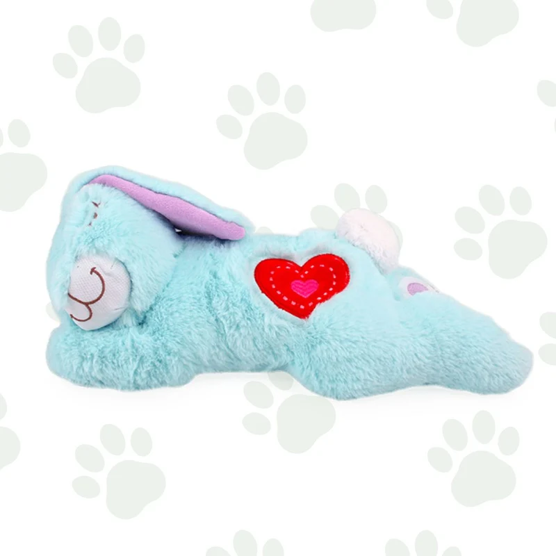 Coniglio - Peluche per cani con battito
