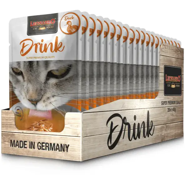 Leonardo Cat food Adult Drinks in brodo 40 gr