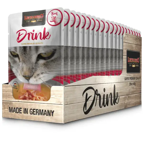 Leonardo Cat food Adult Drinks in brodo 40 gr