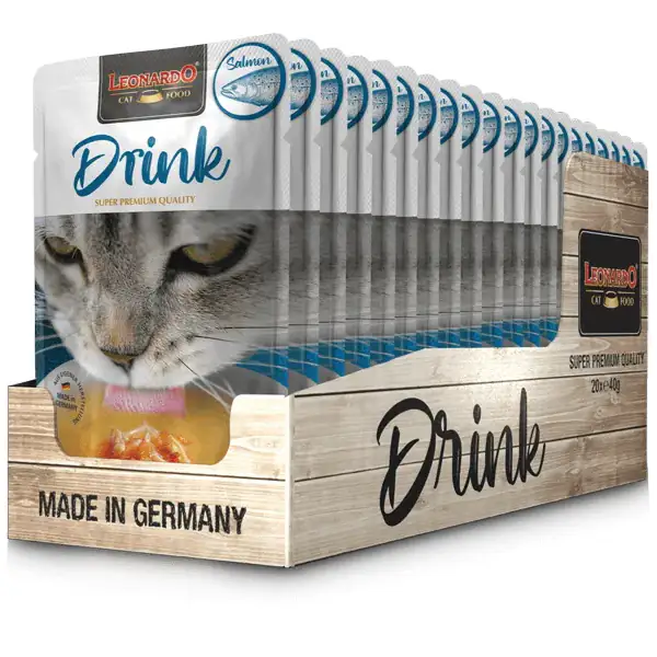 Leonardo Cat food Adult Drinks in brodo 40 gr