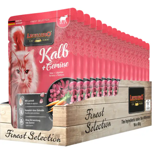 Leonardo Cat food Adult Finest Selection Grain Free 85 gr