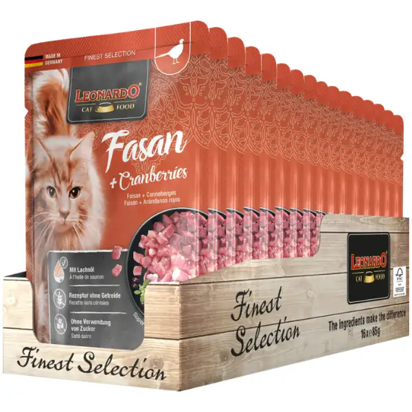 Leonardo Cat food Adult Finest Selection Grain Free 85 gr