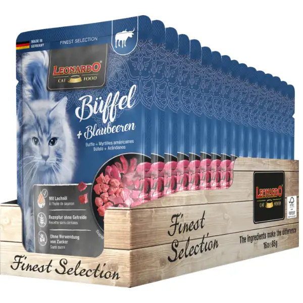 Leonardo Cat food Adult Finest Selection Grain Free 85 gr