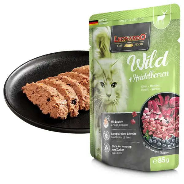 Leonardo Cat food Adult Finest Selection Grain Free 85 gr