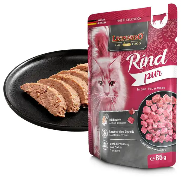 Leonardo Cat food Adult Finest Selection Puro Grain Free monoproteico 85 gr