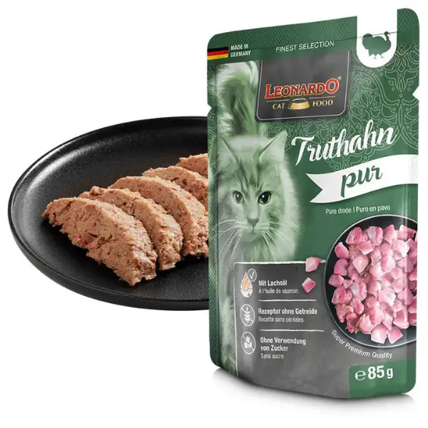 Leonardo Cat food Adult Finest Selection Puro Grain Free monoproteico 85 gr