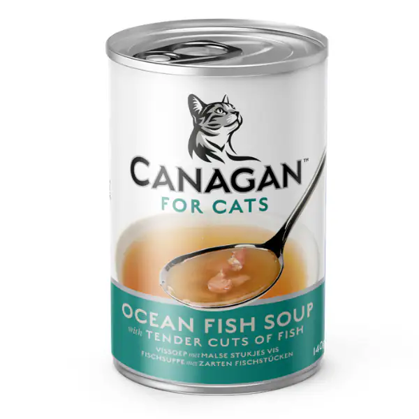 Canagan for Cats Kitten & Adult Zuppe di pesce 140 gr