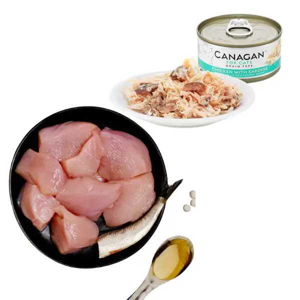 Canagan for Cats All Life Grain Free Filetti in acqua di cottura 75 gr