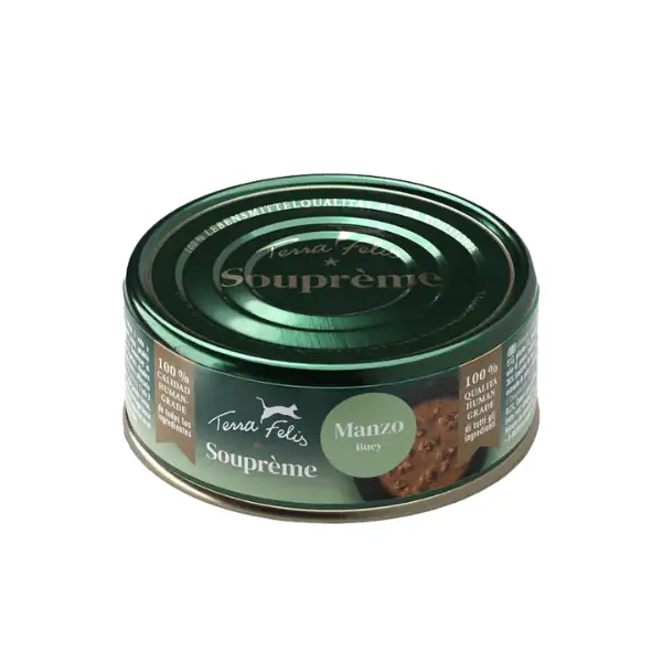 Terra Felis Souprème Zuppa Gourmet cremosa per gatti Grain Free 85 gr