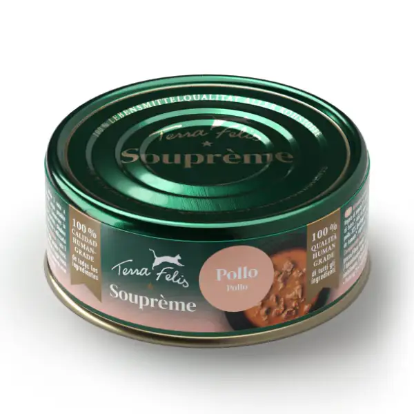Terra Felis Souprème Zuppa Gourmet cremosa per gatti Grain Free 85 gr
