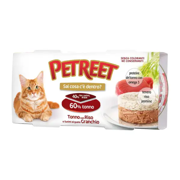 Petreet Adult Cat Tortino multipack 2x170 gr