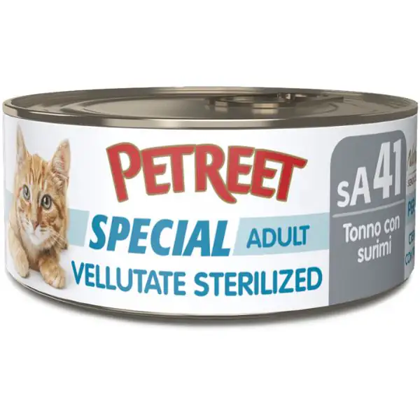 Petreet Vellutate Sterilised Cat 70 gr