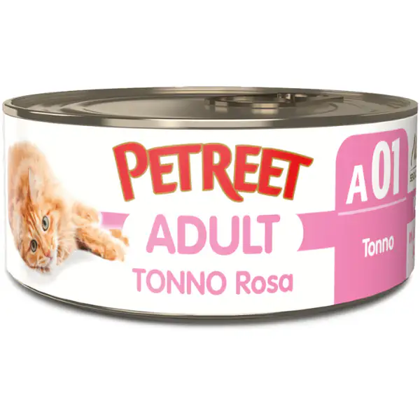 Petreet Natura Tonno Rosa Cat 140 gr