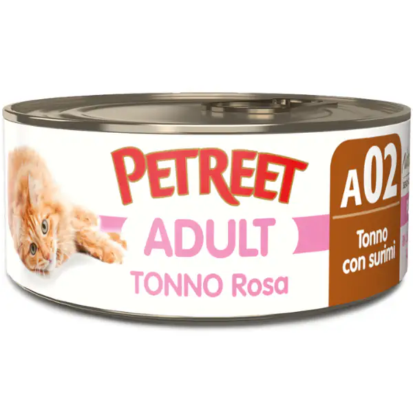 Petreet Natura Tonno Rosa Cat 140 gr