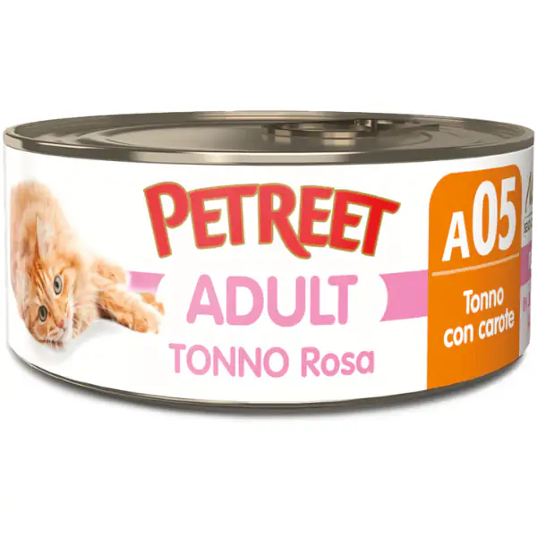 Petreet Natura Tonno Rosa Cat 140 gr