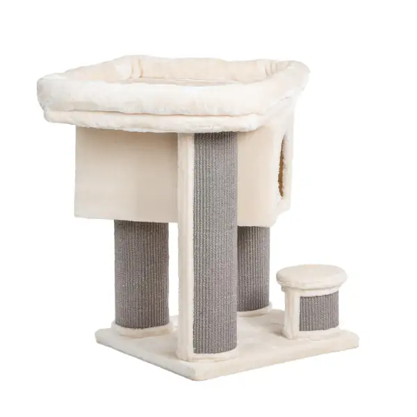Cuccia con tiragraffi integrato in sisal Calgary CanadianCat