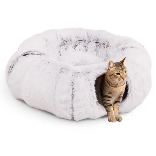Cuccia Tunnel per gatti componibile in peluche Otis CanadianCat