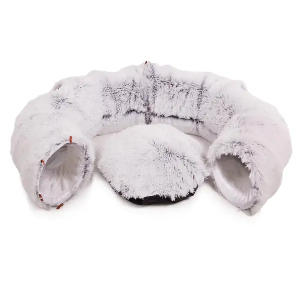 Cuccia Tunnel per gatti componibile in peluche Otis CanadianCat