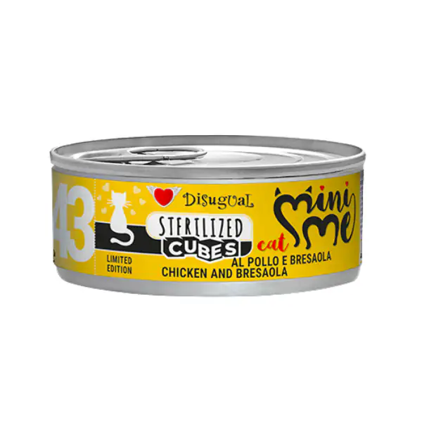 Disugual MiniMe Cat Adult Sterilizzati Cubes 85 gr