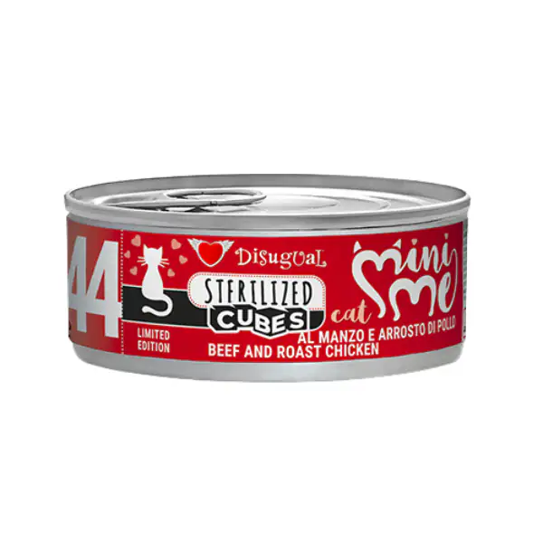 Disugual MiniMe Cat Adult Sterilizzati Cubes 85 gr