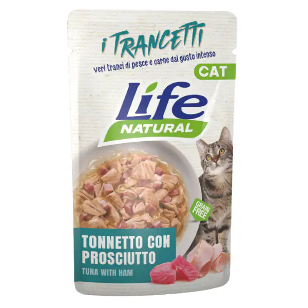 Life Cat Natural Trancetti Bustine Grain Free 55 gr