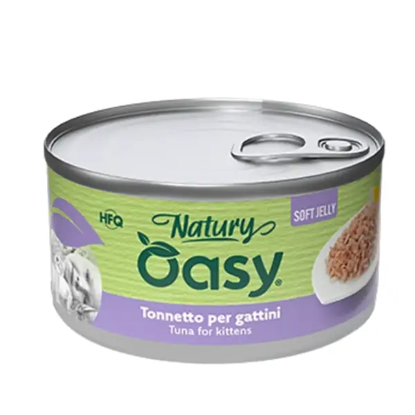 Oasy Natury Kitten in Soft Jelly 85 gr
